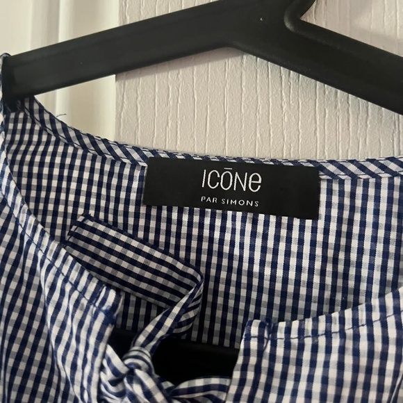 Simons Icone Puffy Sleeves Dress - Picture 4 of 6